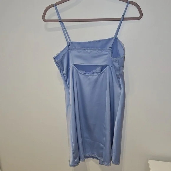Urban Outfitters Serene Goddess Satin Slip Dress M - Picture 3 of 9